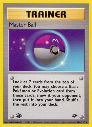 Master Ball 116/132 - Gym Challenge Unlimited-1