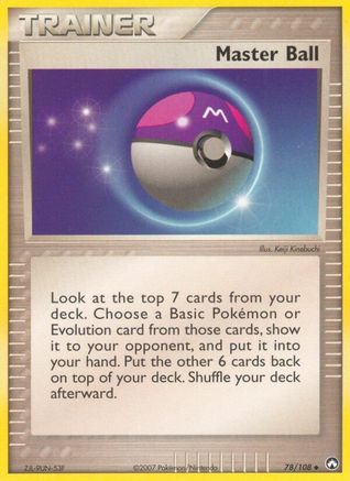 Master Ball 78/108 - Power Keepers-1