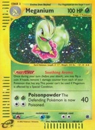 Meganium (18)/165 - Expedition Holofoil-1