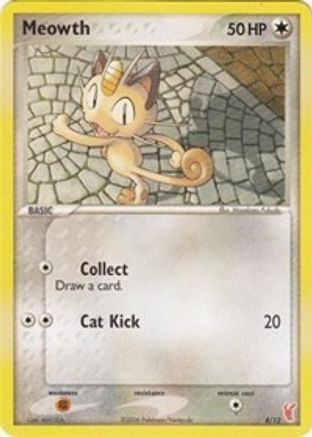Meowth/12 - EX Trainer Kit 2 Plusle & Minun-1