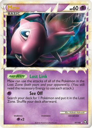 Mew (Prime)/102 - Triumphant Holofoil-1