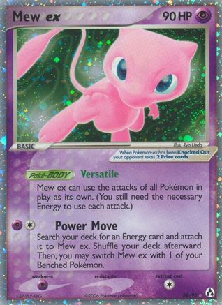Mew ex/92 - Legend Maker Holofoil-1