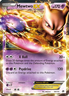 Mewtwo EX/113 - Legendary Treasures Holofoil-1