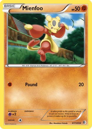 Mienfoo (87)/149 - Boundaries Crossed Reverse Holofoil-1