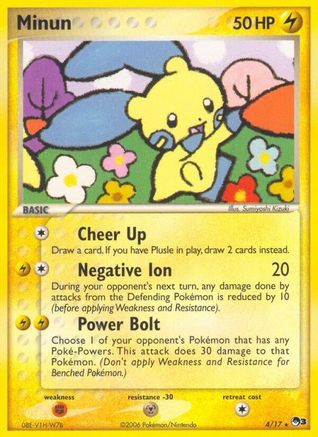 Minun/17 - POP Series 3 Holofoil-1