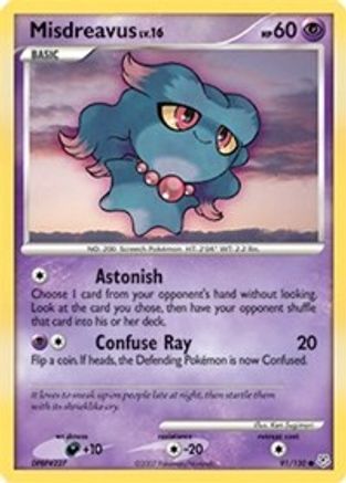Misdreavus/130 - Diamond and Pearl Reverse Holofoil-1