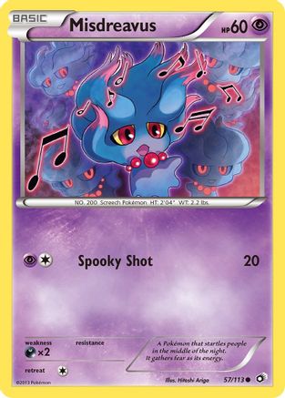 Misdreavus 57/113 - Legendary Treasures-1