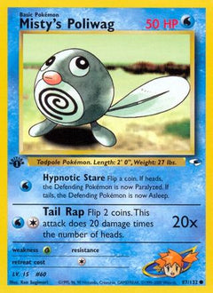 Misty's Poliwag 87/132 - Gym Heroes-1