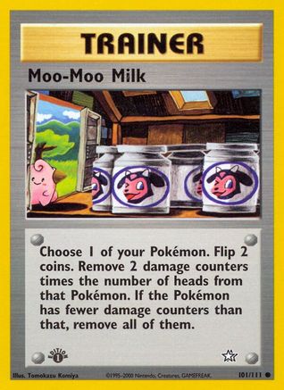 Moo-Moo Milk 101/111 - Neo Genesis 1st Edition-1