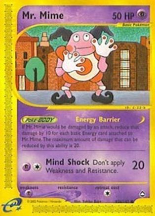 Mr. Mime (95b) 95b - Aquapolis-1