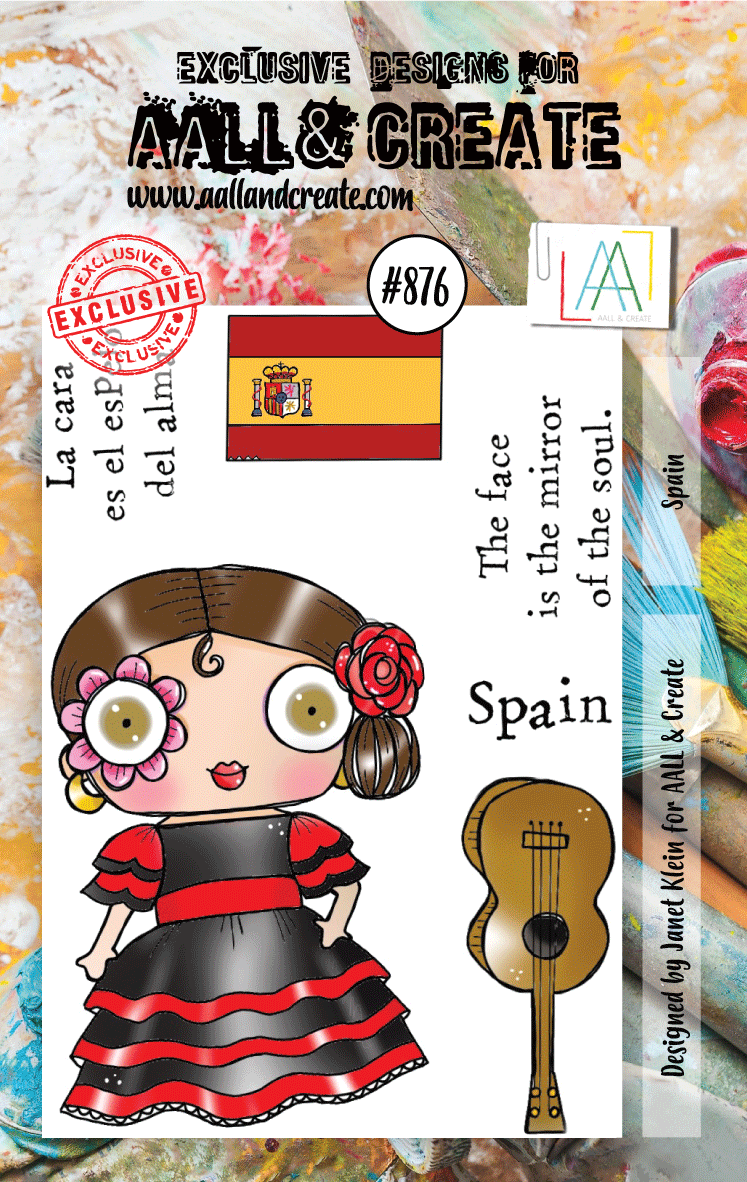 AALL and Create Stamp Set -876 - Spain-1