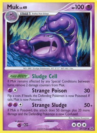 Muk/127 - Platinum Reverse Holofoil-1