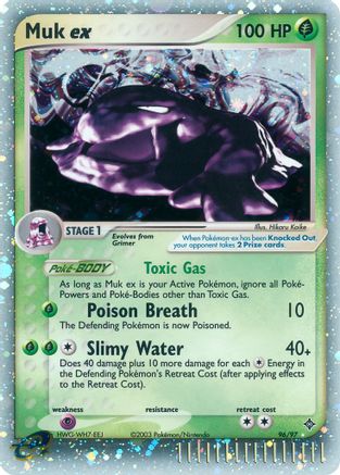 Muk ex/97 - Dragon Holofoil-1