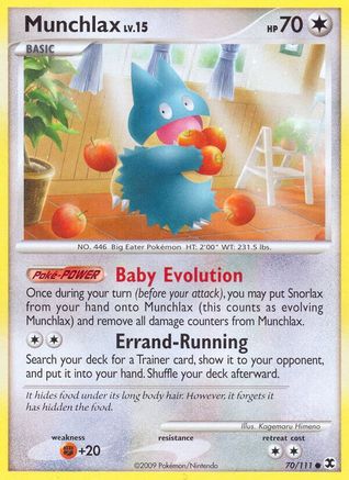 Munchlax (70) 70/111 - Rising Rivals Reverse Holofoil-1