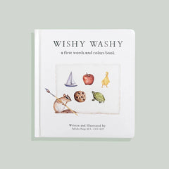 Paige Tate & Co. - Wishy Washy: A Board Book of First Words and Colors - Ages 0–24 Months-1