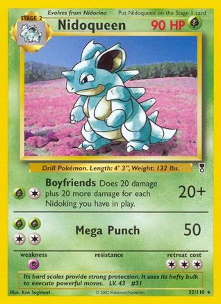 Nidoqueen/110 - Legendary Collection Reverse Holofoil-1