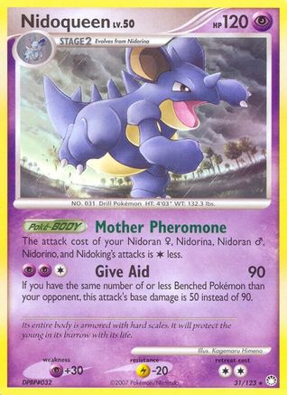 Nidoqueen/123 - Mysterious Treasures Reverse Holofoil-1