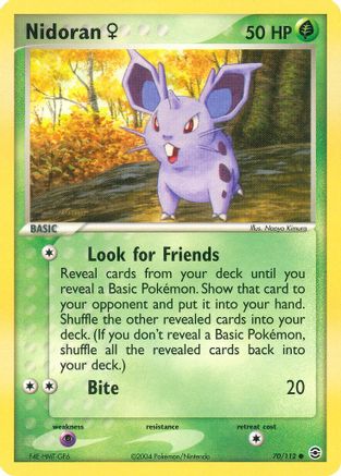 Nidoran F 70/112 - FireRed & LeafGreen-1