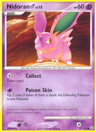 Nidoran M/132 - Secret Wonders-1