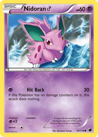 Nidoran M/116 - Plasma Freeze-1