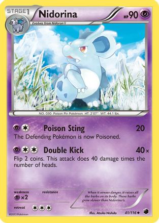 Nidorina/116 - Plasma Freeze Reverse Holofoil