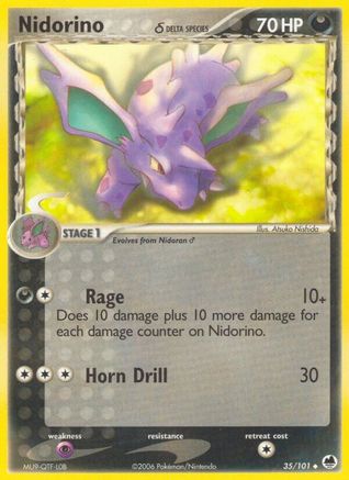 Nidorino (Delta Species)/101 - Dragon Frontiers-1