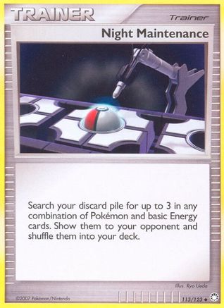 Night Maintenance 113/123 - Mysterious Treasures-1