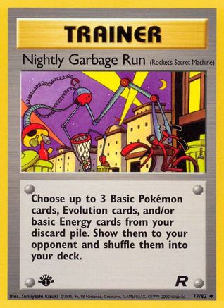 Nightly Garbage Run (Rocket's Secret Machine) 77/82 - Team Rocket Unlimited-1