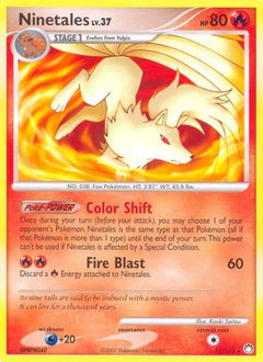 Ninetales/123 - Mysterious Treasures Reverse Holofoil-1