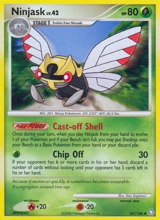 Ninjask/146 - Legends Awakened Reverse Holofoil-1