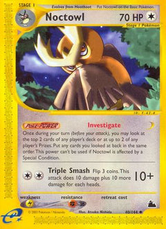 Noctowl/144 - Skyridge Reverse Holofoil-1