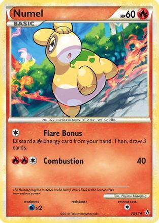Numel 35/95 - Unleashed Reverse Holofoil-1