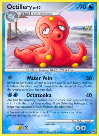 Octillery/127 - Platinum-1