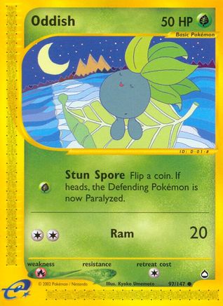 Oddish/147 - Aquapolis-1