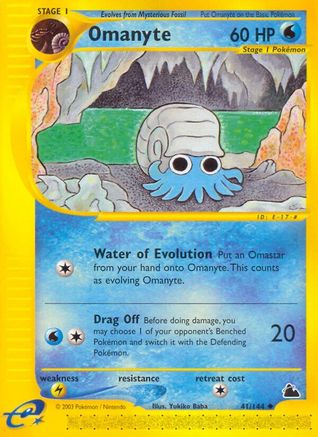 Omanyte/144 - Skyridge-1