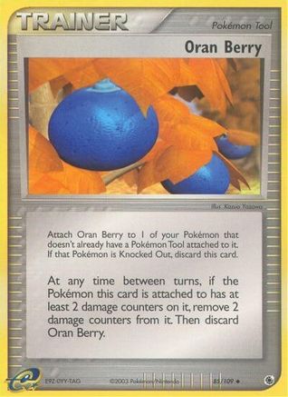 Oran Berry/109 - Ruby and Sapphire Reverse Holofoil