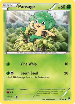 Pansage/146 - XY Base Set-1
