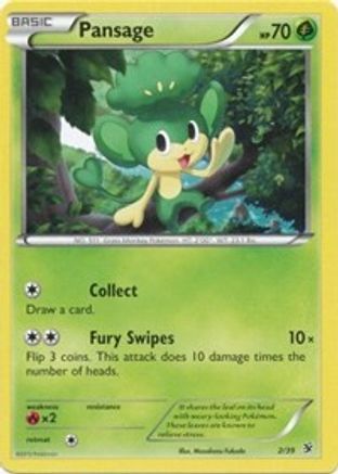 Pansage/39 - Kalos Starter Set-1