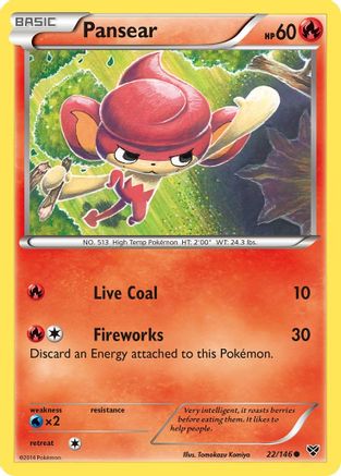 Pansear 22/146 - XY Base Set-1
