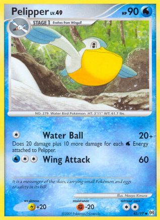 Pelipper (45) 45/99 - Arceus Reverse Holofoil-1