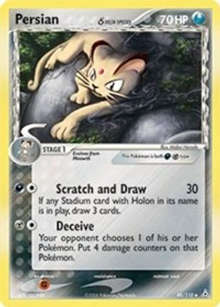 Persian (Delta Species) 48/110 - Holon Phantoms Reverse Holofoil-1