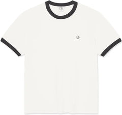 Polar Skate Co. 'Ringer' Tee - Cloud White/Navy-1