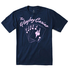Color Bars X Playboy 'Casino' Tee - Navy-1