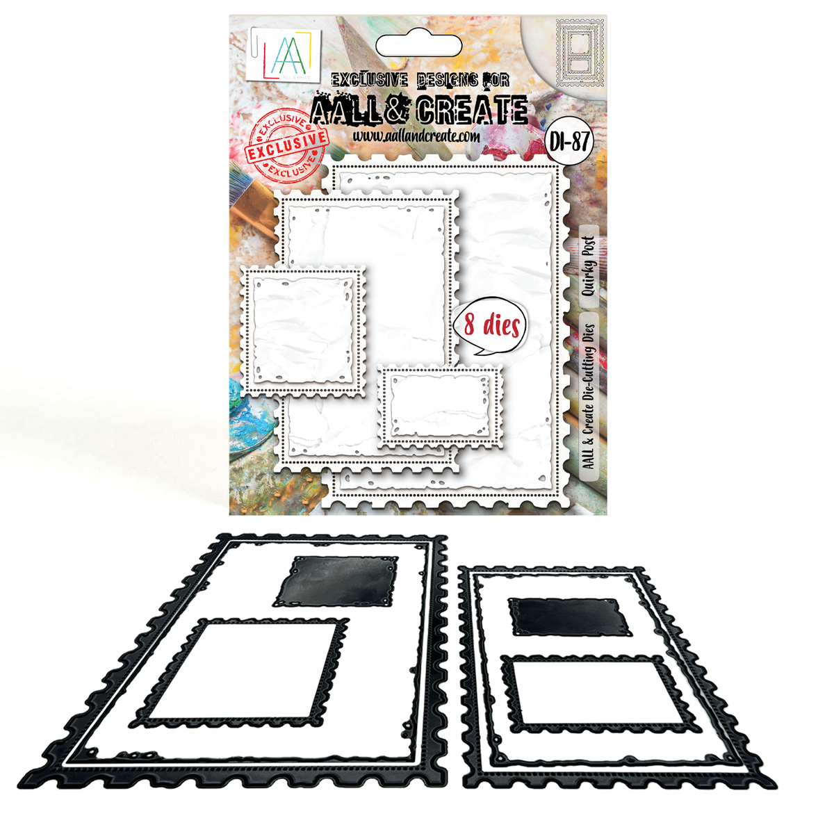 AALL and Create - Die-Cutting Die Set - Quirky Post-1