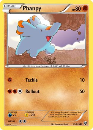 Phanpy/135 - Plasma Storm Reverse Holofoil-1