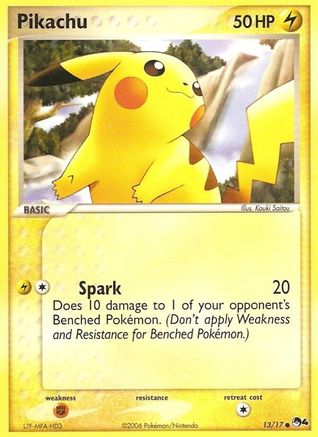 Pikachu 13/17 - POP Series 4 Holofoil-1