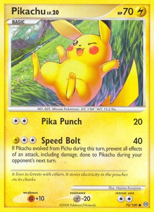 Pikachu 70/100 - Stormfront-1