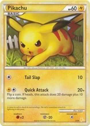 Pikachu (#2) - HGSS Trainer Kit Gyarados & Raichu-1