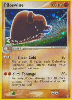 Piloswine 13/109 - Team Rocket Returns Reverse Holofoil-1