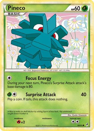 Pineco 68/95 - Call of Legends Reverse Holofoil-1